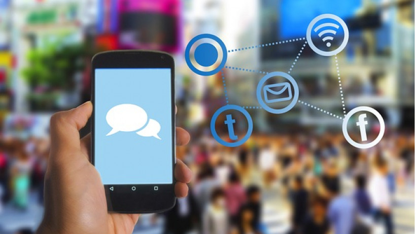 Social Media Smartphone Tablet mobile Nutzung Social Media Smartphone Tablet mobile Nutzung