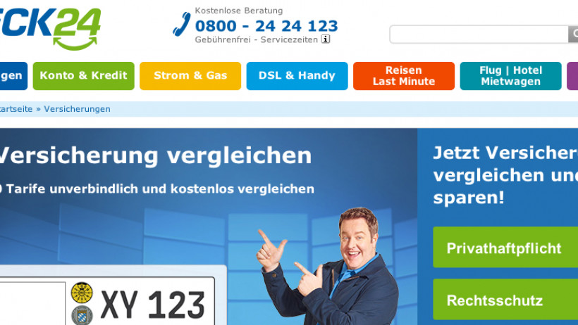 Check24 Abmahnung Versicherungsvergleich Portal Check24 Abmahnung Versicherungsvergleich Portal