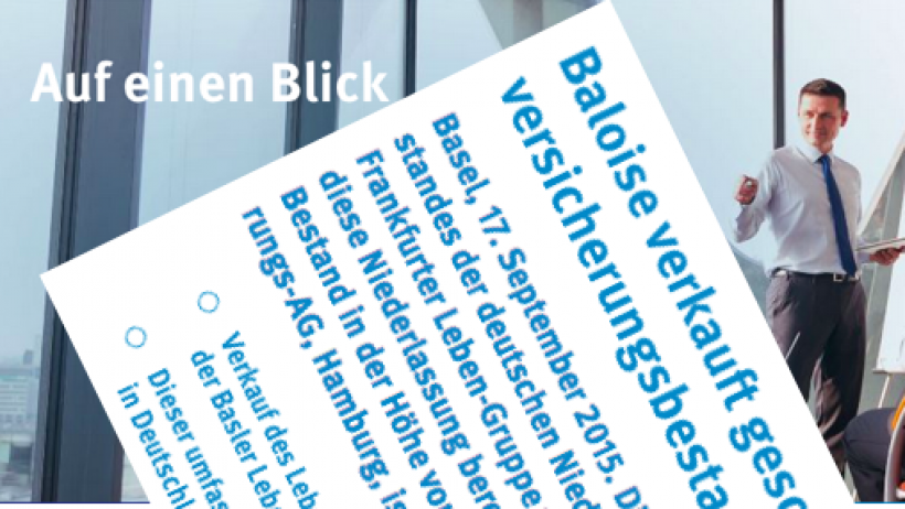 Basler verkauft alte Lebensversicherungen an Investor Basler verkauft alte Lebensversicherungen an Investor