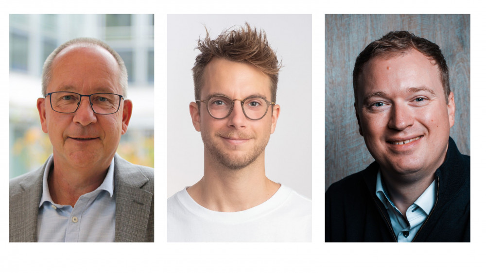 Frank Bettermann, Simon Röwer und Emanuel Bächli (v.l.n.r.)