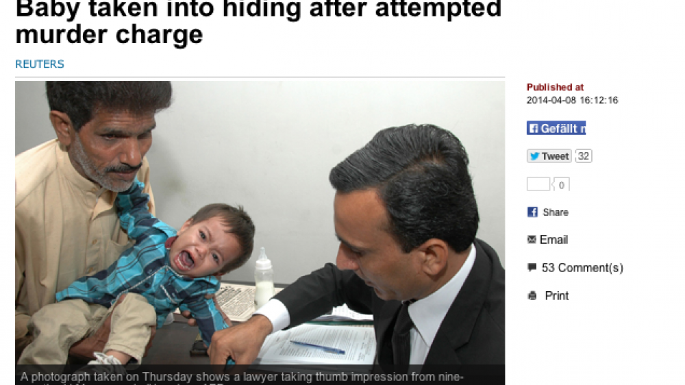 So jung, und schon ein Straftäter? Pakistans liberale Tageszeitung DAWN berichtet über die Justizposse des kleinen Musa.