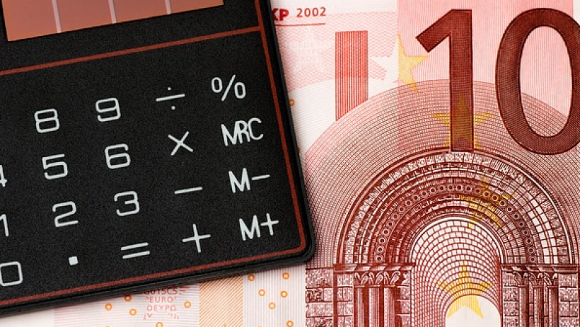 Geld und Rechner Geld und Rechner