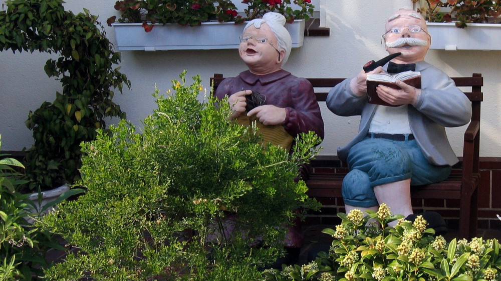 Nicht immer Idylle: Die Sorge vor der Altersarmut geht um.