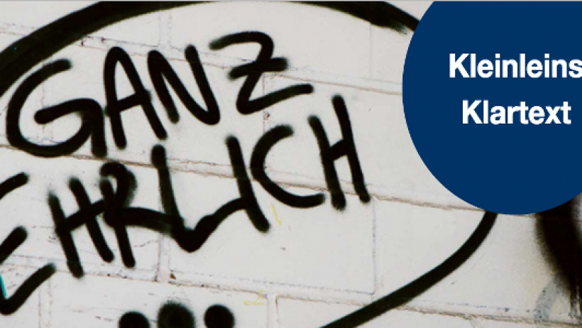 Kleinleins Klatsche gegen Tenhagen Kleinleins Klatsche gegen Tenhagen