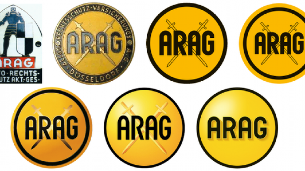Die ARAG hat ihr Logo überarbeitet.