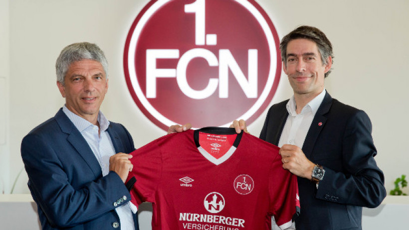 Nürnberger Versicherung wird Hauptsponsor beim 1. FC Nürnberg Nürnberger Versicherung wird Hauptsponsor beim 1. FC Nürnberg