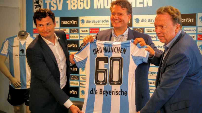 Die Bayerische wird Hauptsponsor beim TSV 1860 München Die Bayerische wird Hauptsponsor beim TSV 1860 München