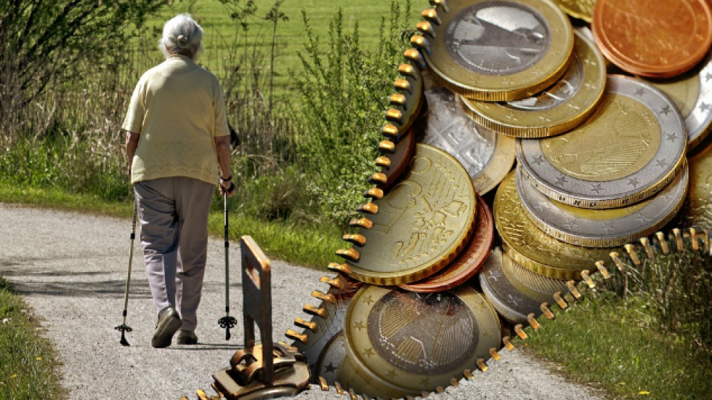 Explodierende Altersarmut? Die Rentendebatte könnte Thema bei der kommenden Bundestagswahl werden (Symbolbild).