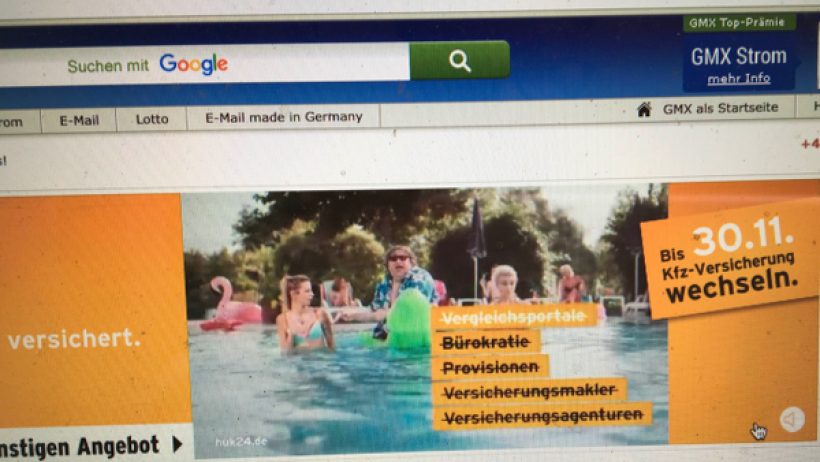 HUK-Video ist noch online – auf GMX.net HUK-Video ist noch online – auf GMX.net