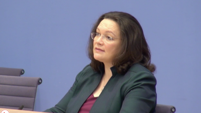 Rente Mehrausgaben von 500 Milliarden Euro bis 2045 Andrea Nahles Rente Mehrausgaben von 500 Milliarden Euro bis 2045 Andrea Nahles