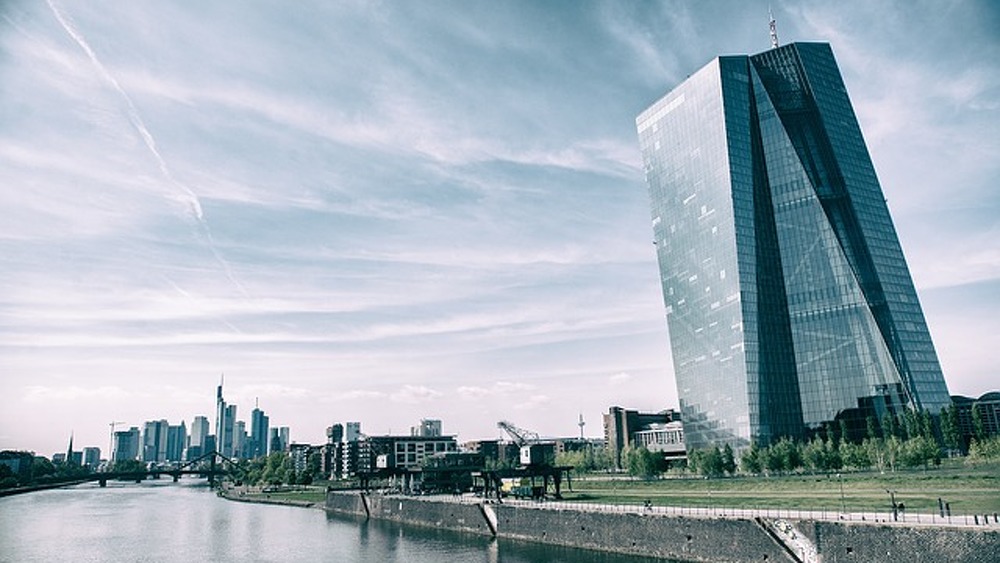EZB-Gebäude in Frankfurt am Main (Symbolbild).