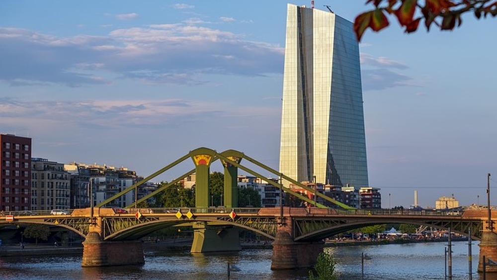 Gebäude der Europäischen Zentralbank in Frankfurt am Main (Symbolbild).