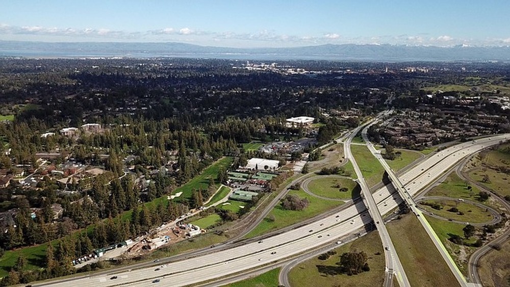 Das Autobahn-Kreuz verbindet Menlo Park, Hauptsitz von Facebook, mit der Kleinstadt Palo Alto. Im Silicon Valley Kaliforniens haben viele Tech-Giganten ihren Sitz (Symbolbild).