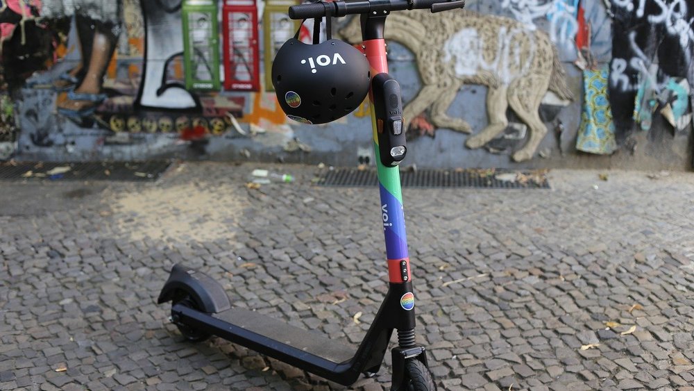 E-Scooter in Berlin (Symbolbild).