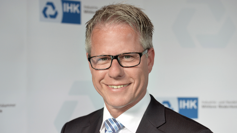 Jürgen Steinmetz, Hauptgeschäftsführer der Industrie- und Handelskammer Mittlerer Niederrhein