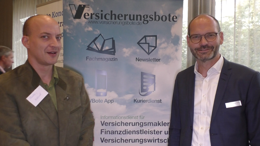 Matthias Pendl (rechts) ist Distribution Manager Sales für Deutschland und Österreich bei Standard Life.