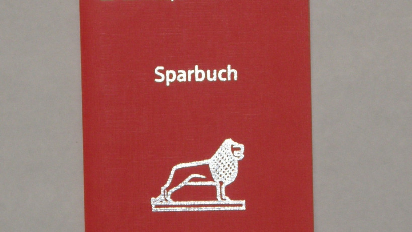 Platz 2: Sparbuch / Spareinlage
