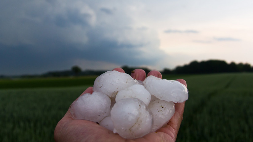 Unwetter-Serie Hagel und Starkregen 2021