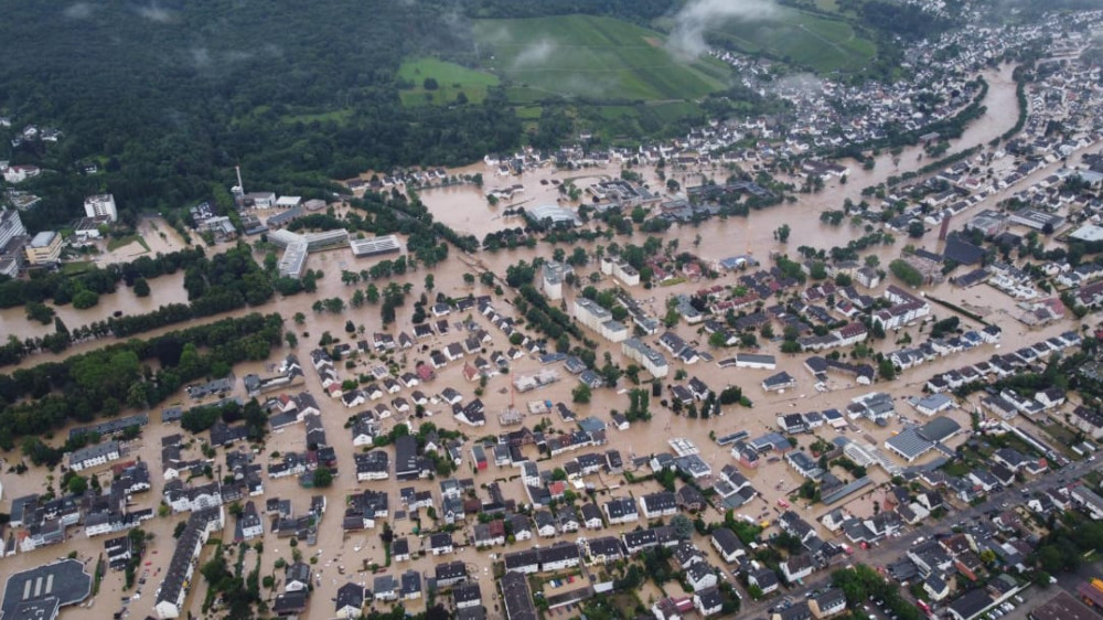 Das Tief 'Bernd' sorgte mit extremen Starkregen für eine der verheerendsten Naturkatastrophen in Deutschland.