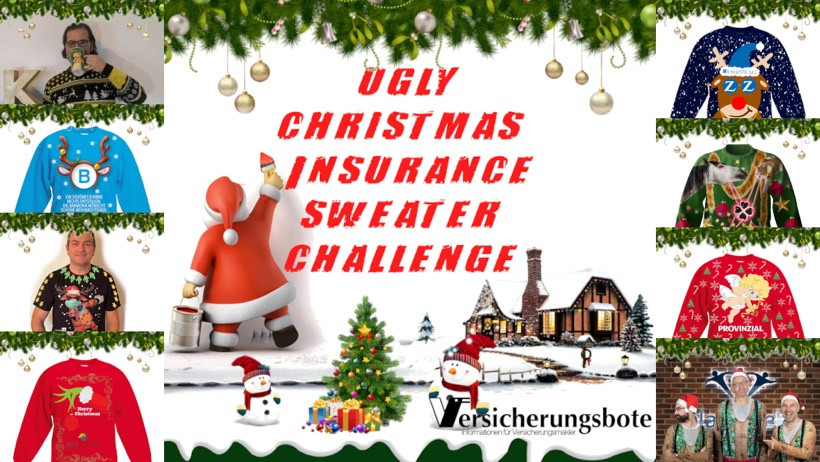 Oh du hässliche, oh du grässliche Weihnachtszeit – Die #UglyChristmasInsuraceSweaterChallenge Oh du hässliche, oh du grässliche Weihnachtszeit – Die #UglyChristmasInsuraceSweaterChallenge