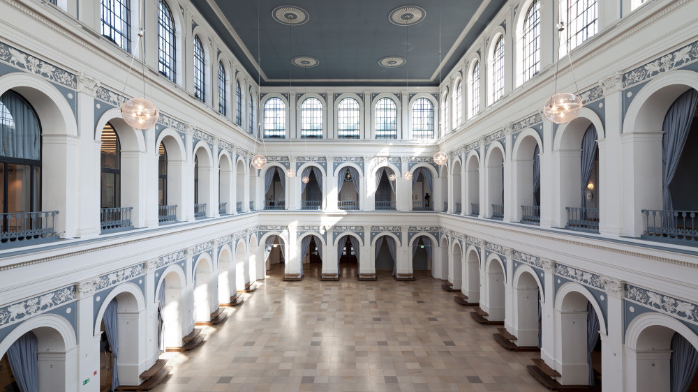 Der Norddeutsche Versicherungstag fand in den Räumen der Handelskammer Hamburg statt, die auch die Hamburger Versicherungsbörse beheimatet.