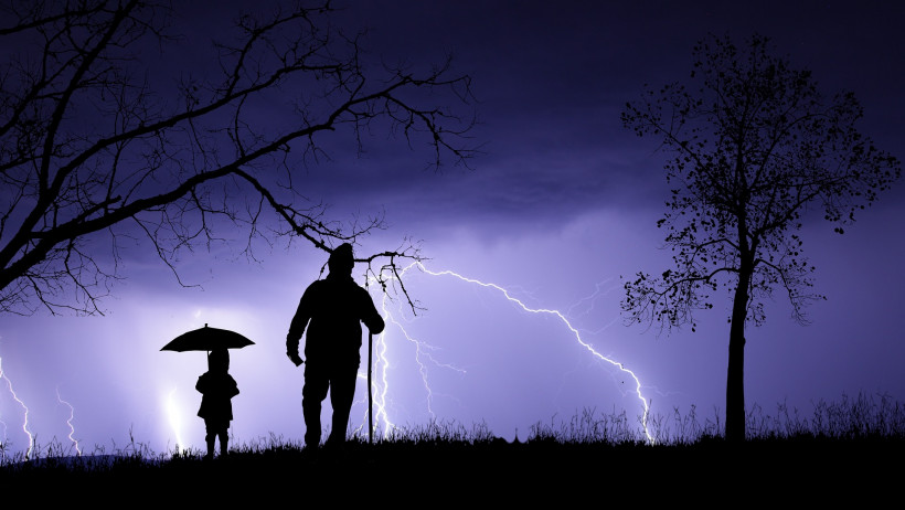 Wie weit ist das Gewitter entfernt?