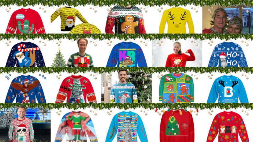 #UglyChristmasInsuranceSweaterChallenge 2022 - Stimmen Sie jetzt ab! #UglyChristmasInsuranceSweaterChallenge 2022 - Stimmen Sie jetzt ab!