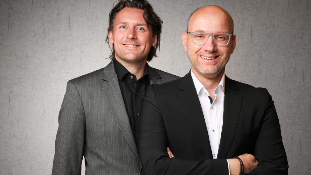 Stephan Schmitz und Andreas Knittel, Experten für Technische Versicherungen.