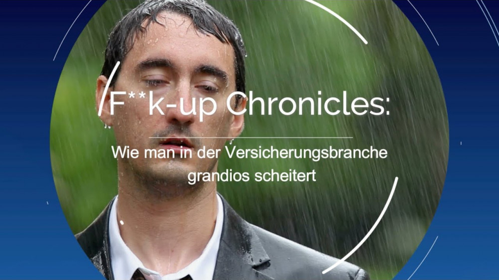 Willkommen zur ersten Episode der "F**k-up Chronicles"! In diesem Video-Format sprechen wir mit bekannten Persönlichkeiten der Versicherungsbranche über ein Thema, das oft vermieden wird: das Scheitern. Erfahrt aus erster Hand, wie diese Experten mit Niederlagen umgegangen sind und welche Lehren s