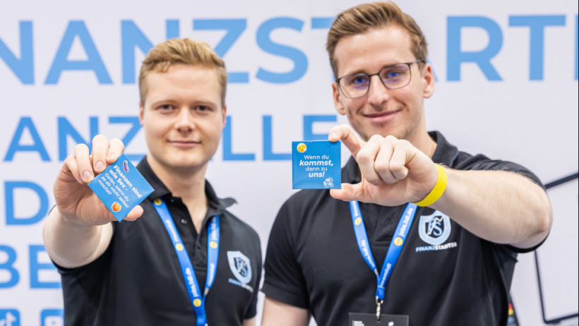 Tim Thöne und Philipp Berner (FinanzStarter)