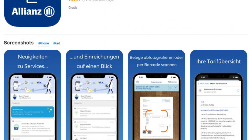 #5: Allianz Gesundheits-App