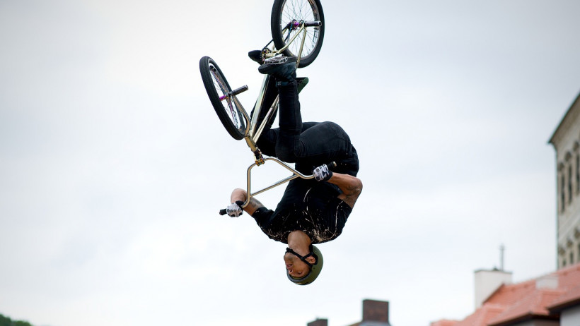 Rang 8: Fahrrad-Unfall mit 4,4 Prozent
