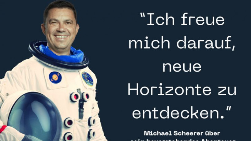 Nettowelt schickt Geschäftsführer Michael Scheerer zur DKM ins All.
