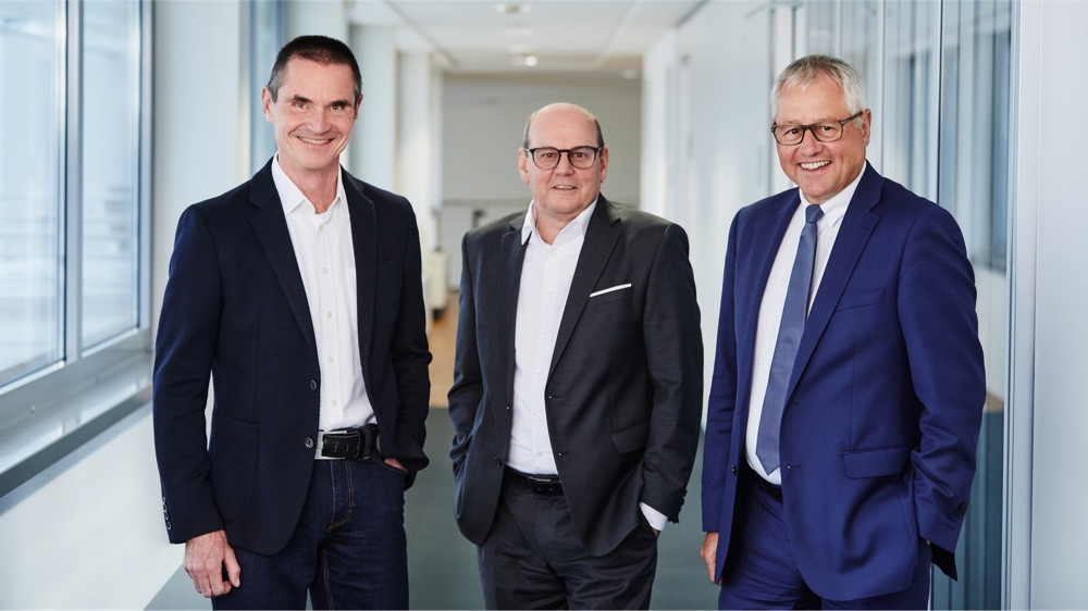 Der Vorstand der Haftpflichtkasse (v.l.n.r.): Rolf Saalfrank, Torsten Wetzel, Roland Roider (Vorsitzender).