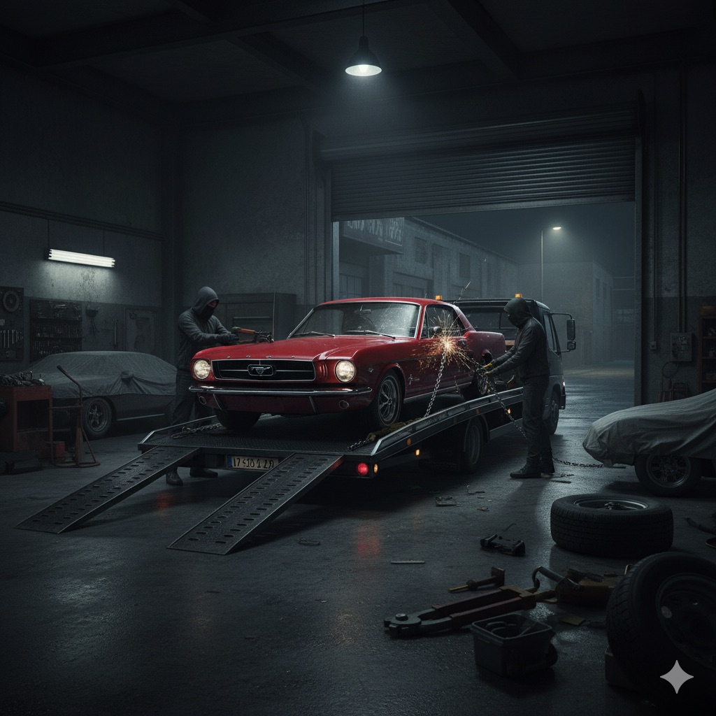 Werkstatt haftet für gestohlenen Oldtimer