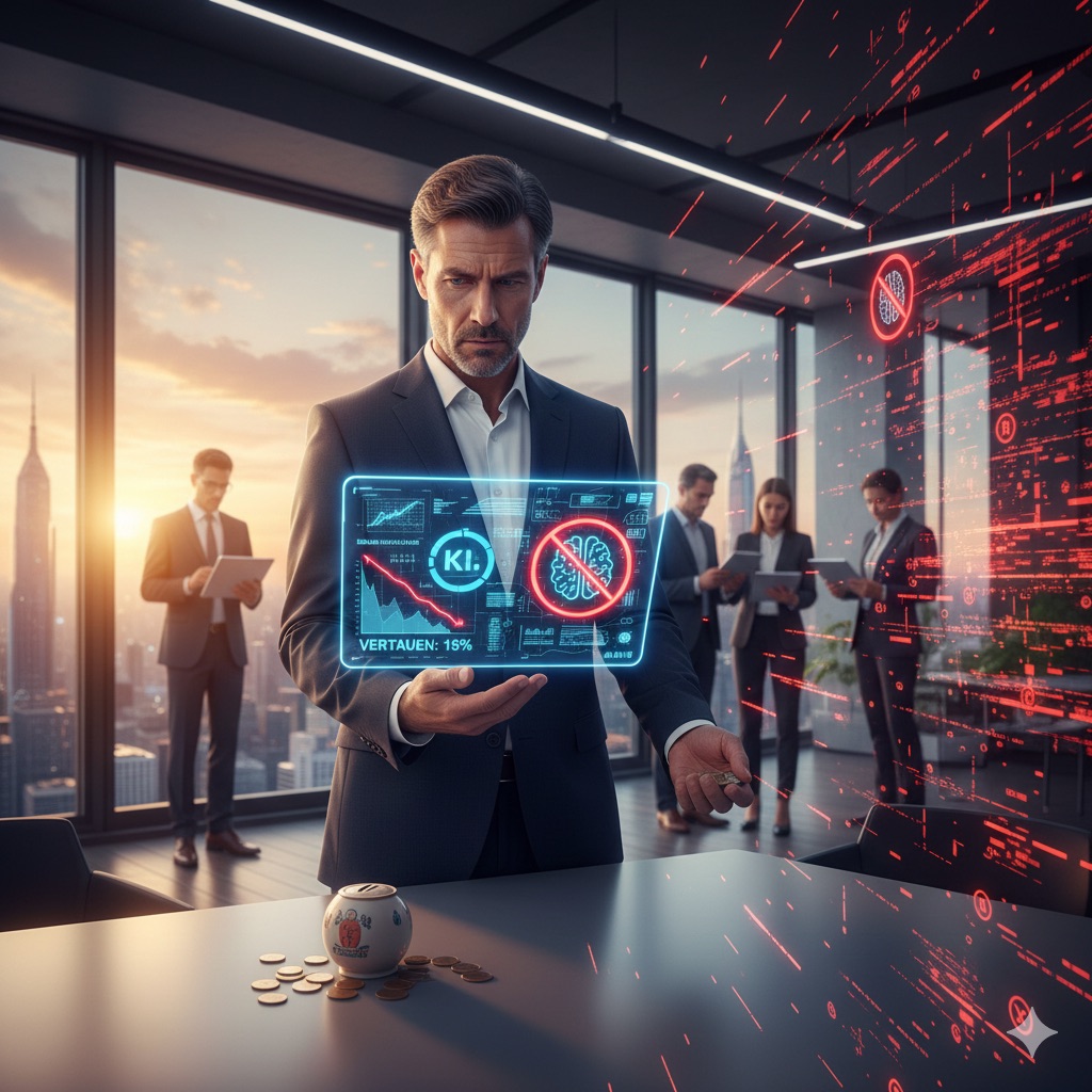 Deutsche vertrauen KI in der Geldanlage kaum