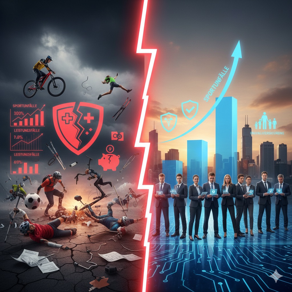 Unfallversicherung: Welche Sportarten die höchsten Schäden auslösen