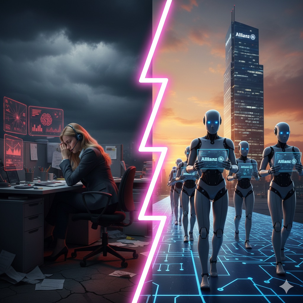 Stellenabbau: Allianz-Tochter will offenbar Arbeitsplätze durch KI ersetzen