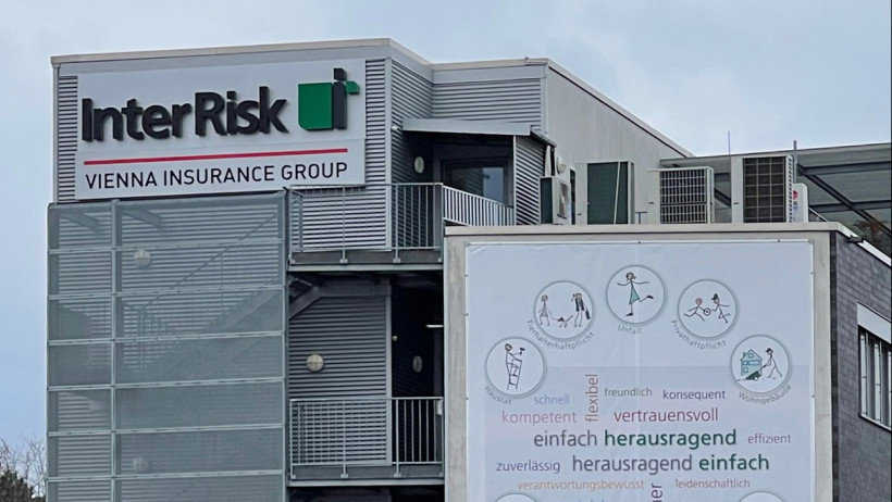 Achtbeste Schaden-Kosten-Quote: InterRisk (55,87 Prozent)