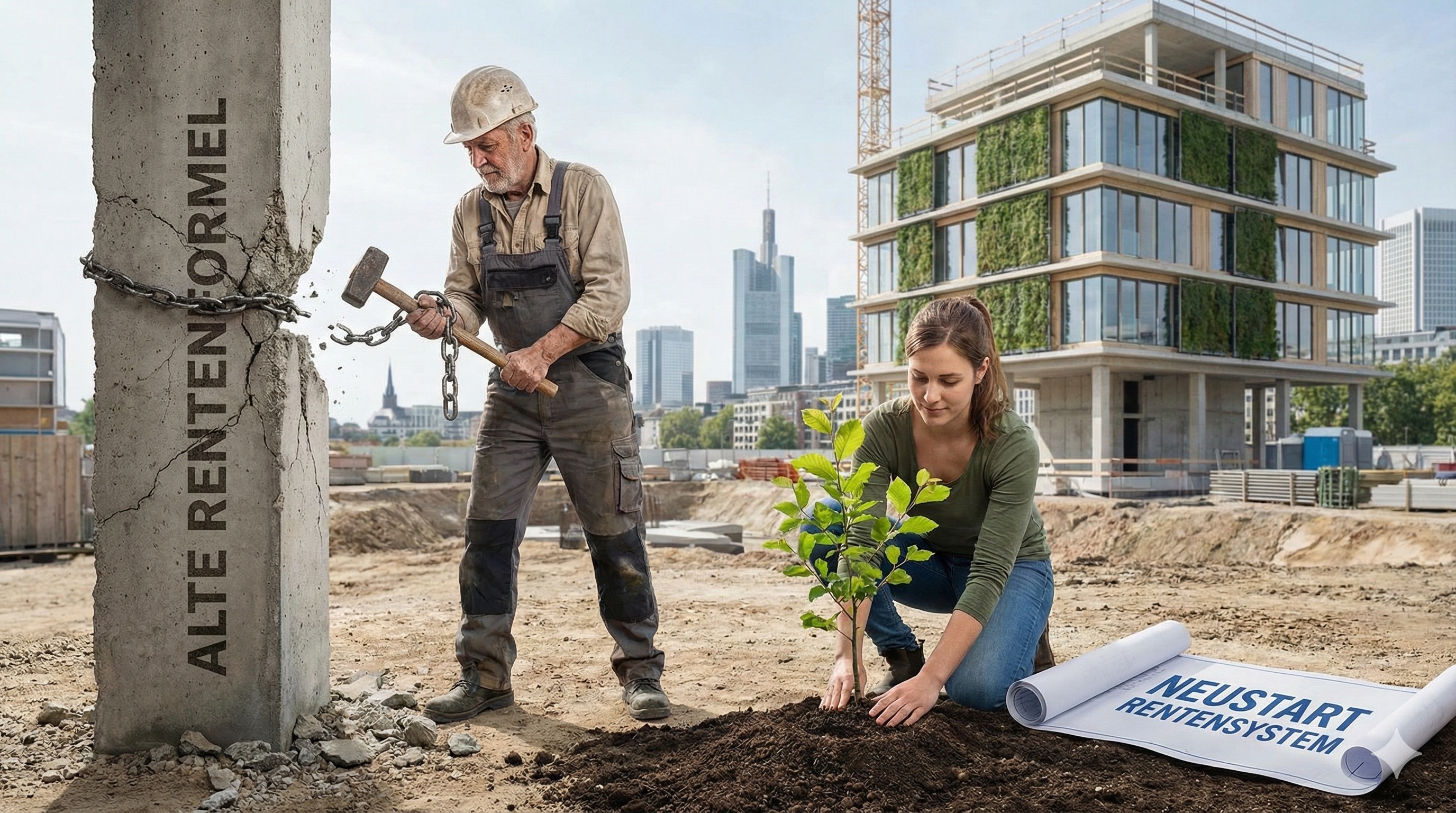 Warum die Rente nur durch einen radikalen Neubeginn zu retten ist