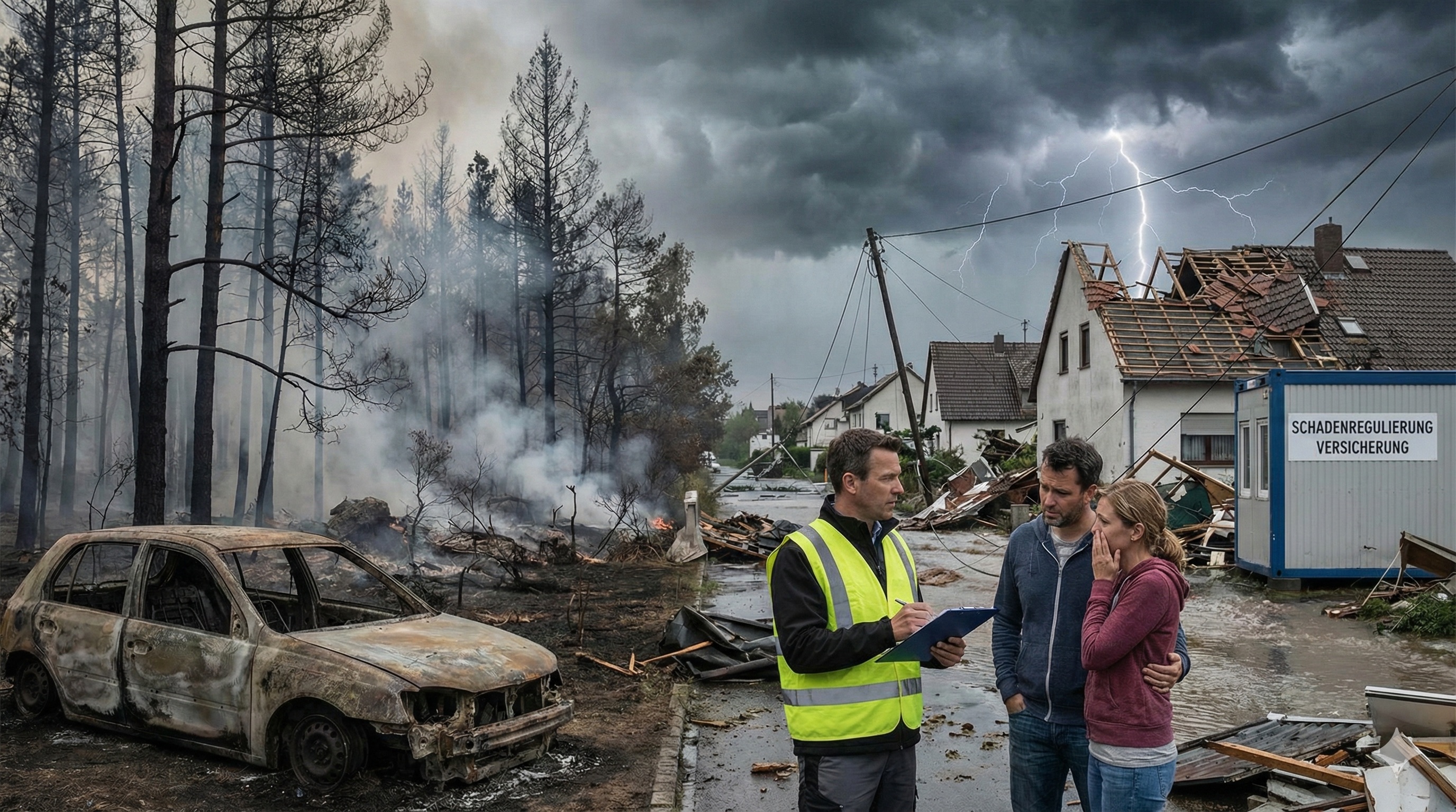 Naturkatastrophen 2025: Schäden, Trends und Folgen für Versicherer