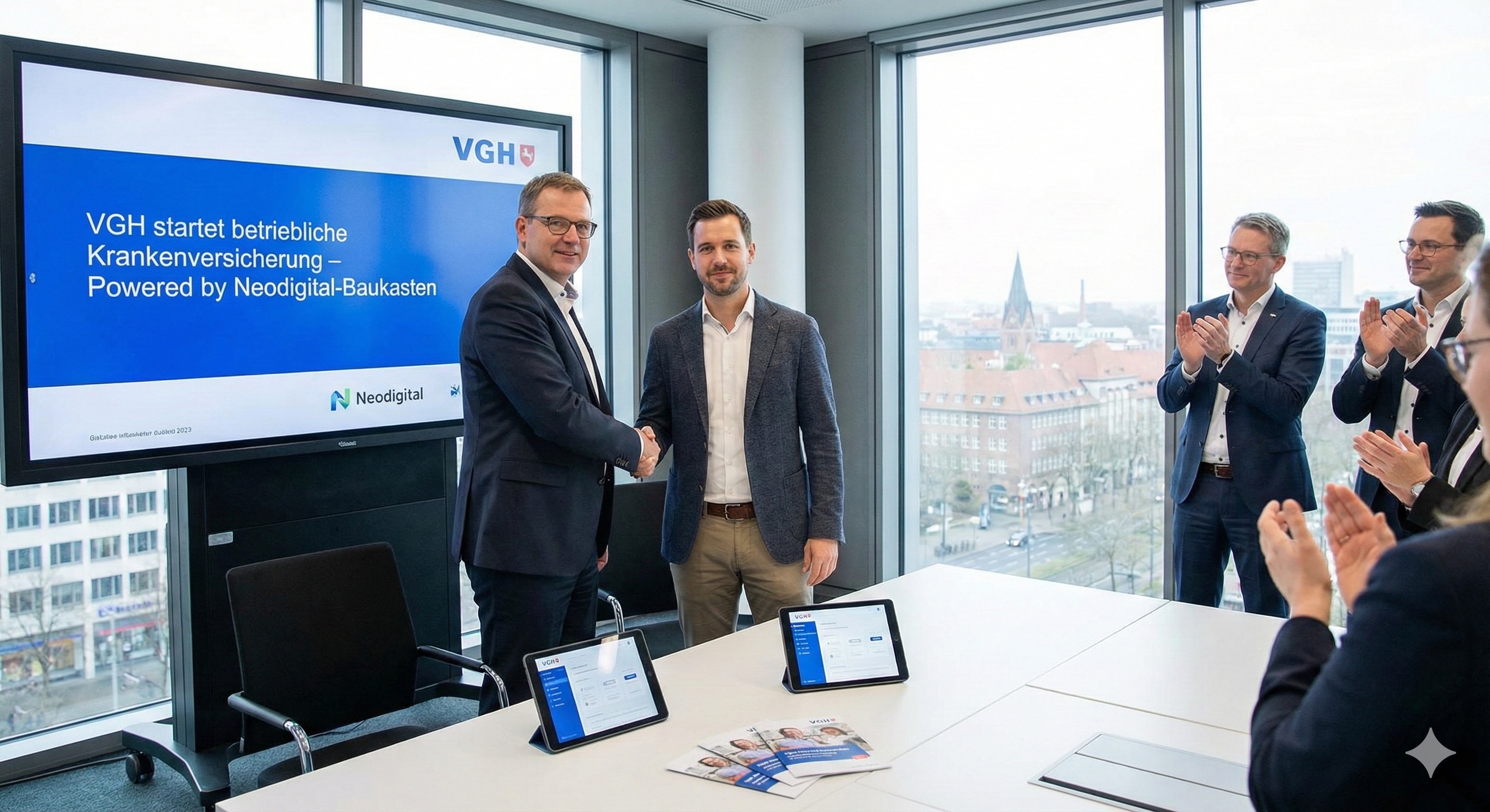 VGH startet betriebliche Krankenversicherung aus Neodigital-Baukasten