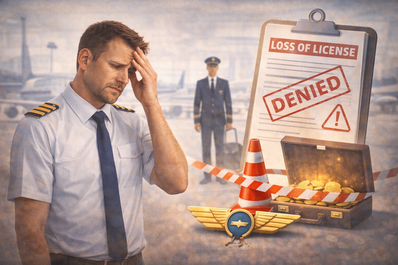 Loss-of-License-Versicherung: Fallstricke bei der Arbeitskraftabsicherung von Verkehrs- und Berufspiloten 