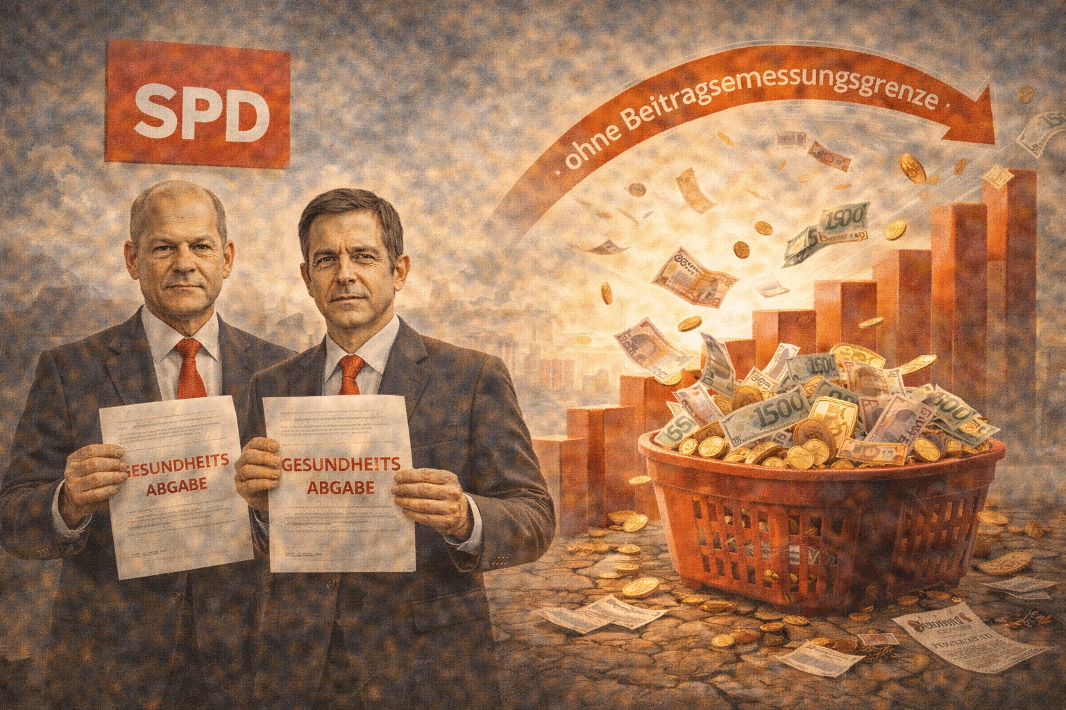 SPD-Gesundheitsabgabe soll ohne Beitragsbemessungsgrenze kommen