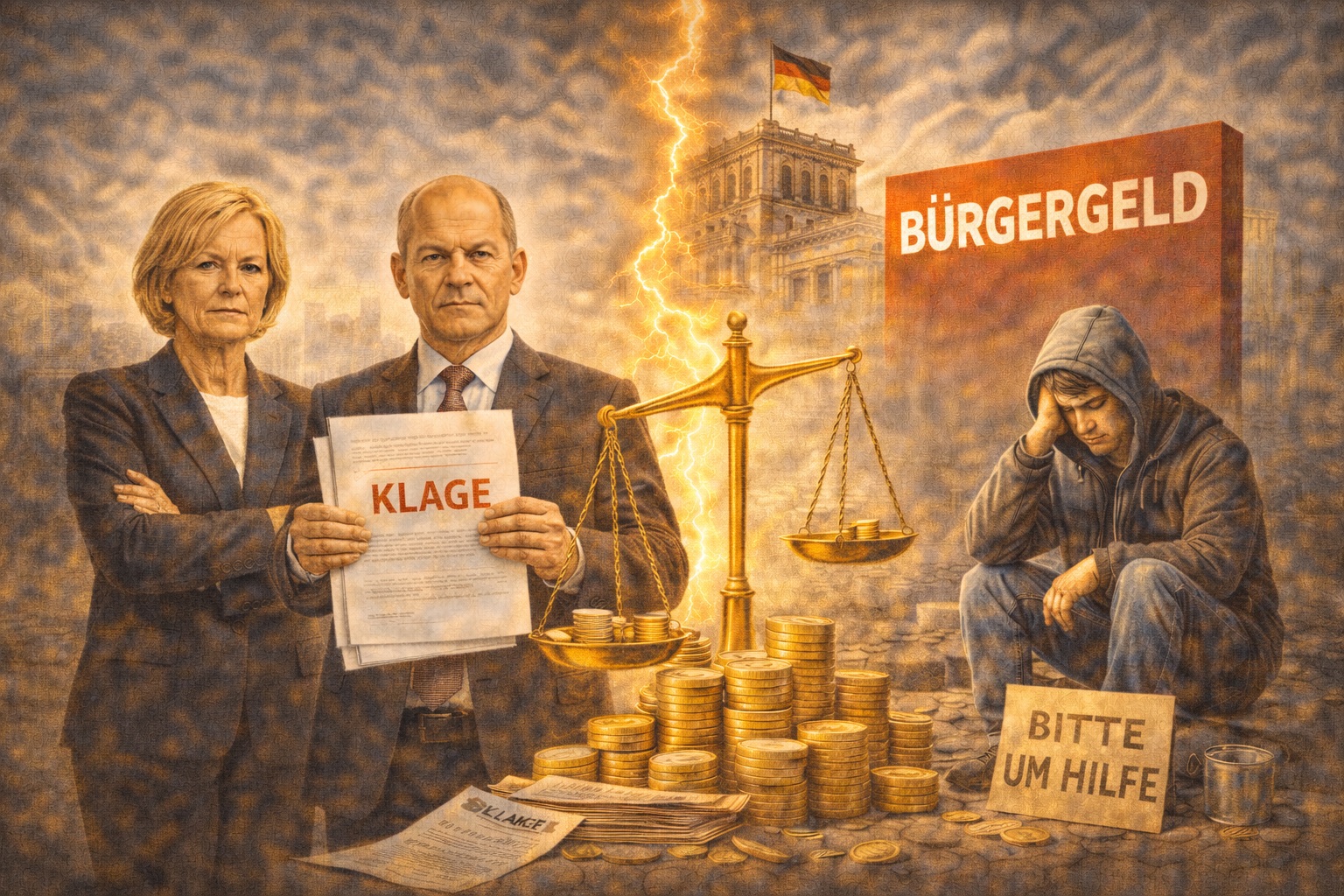 Krankenkassen verklagen Bund wegen Bürgergeldbeziehern