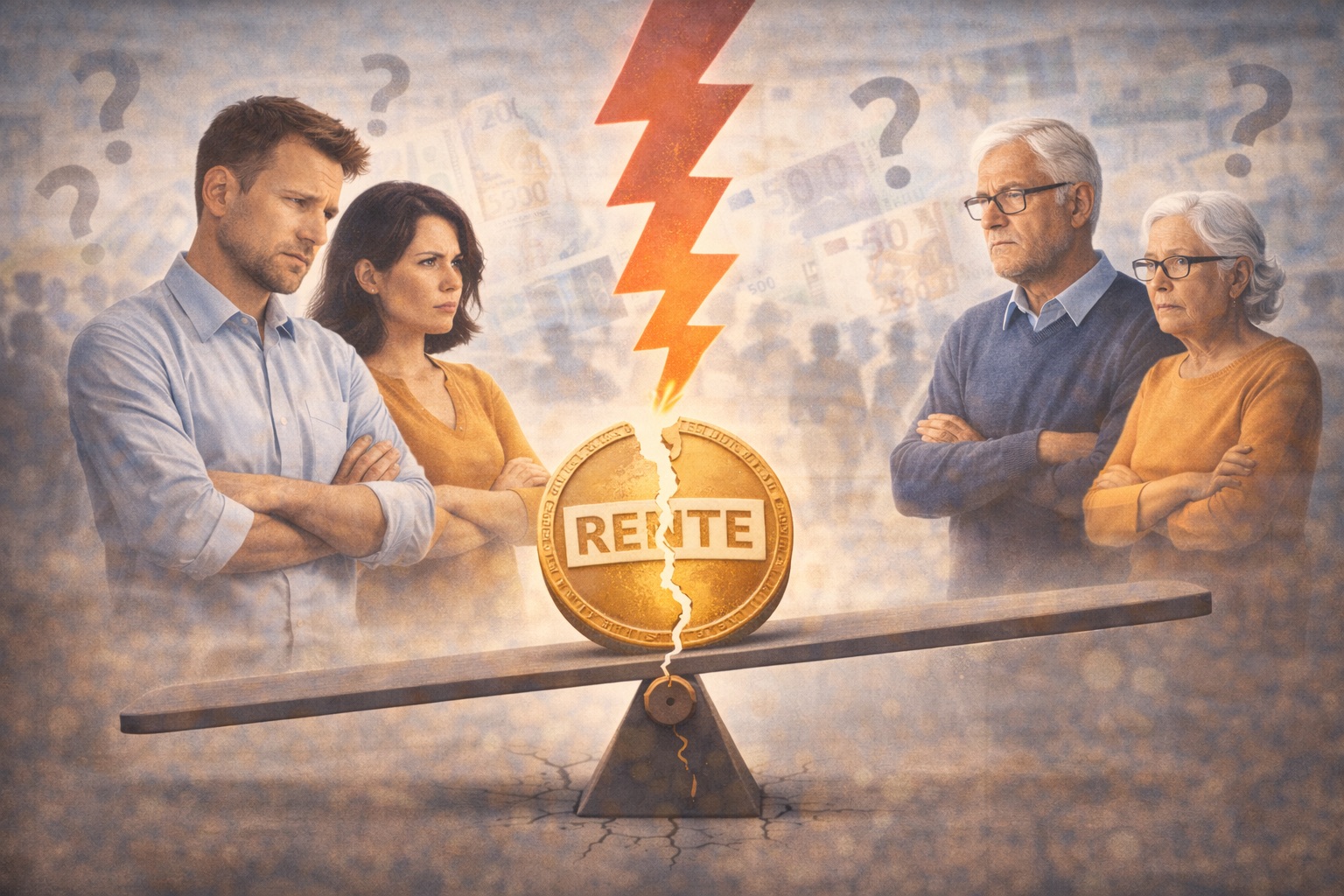 Rente: Generationenkonflikt und Zweifel an langfristiger Stabilisierung