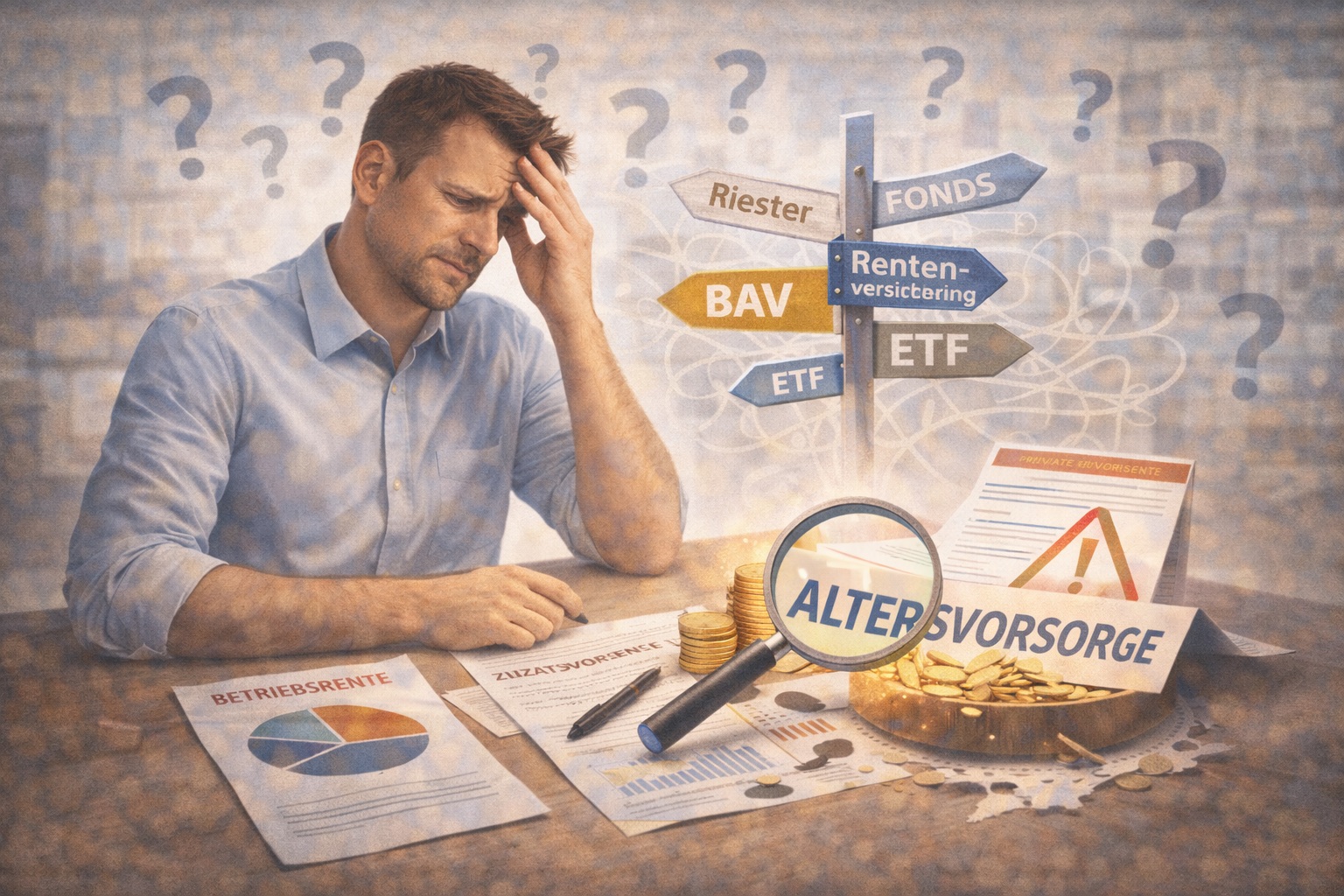 Altersvorsorge? Für viele schlicht zu kompliziert