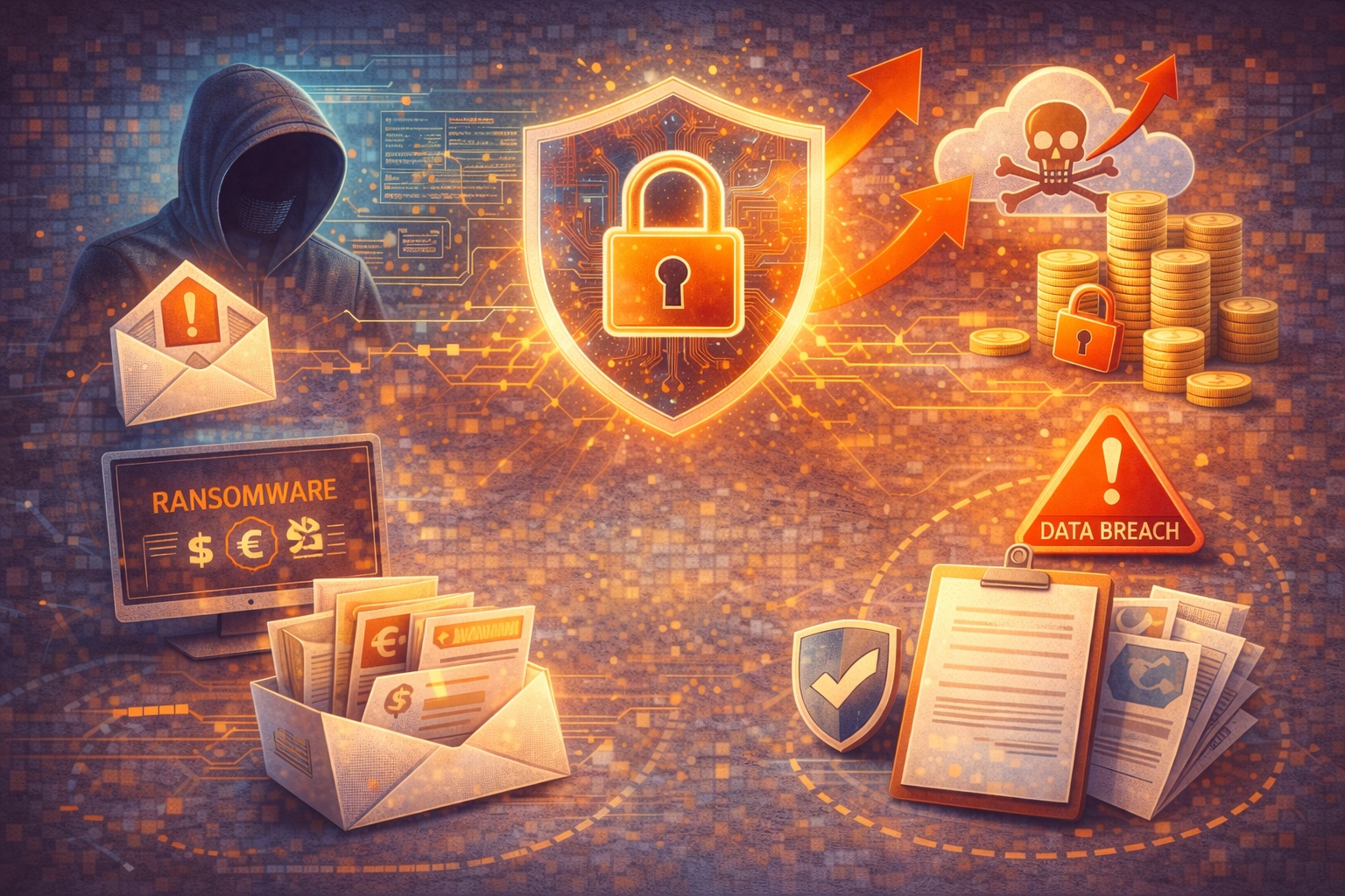 Cyberversicherung: Trends bei Cyberangriffen und Versicherungsfällen