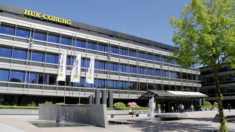 Zweitbeste CR: HUK-Coburg Allgemeine (76,50 Prozent)