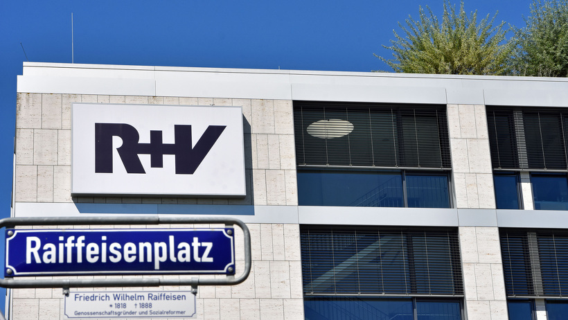 Rang 3: R+V-Gruppe (6,86 % Marktanteil)